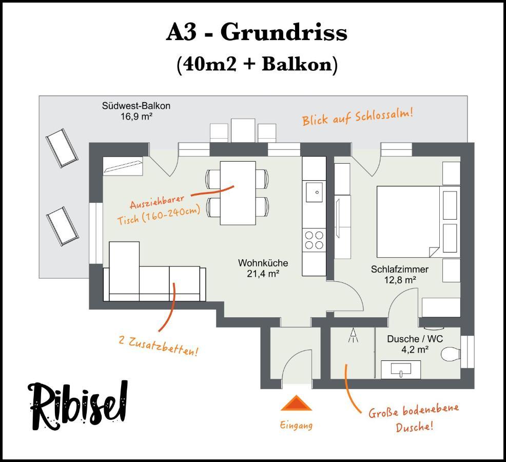 Ribisel Apartments Fuer Familien - Alpentherme Inklusive! Bad Hofgastein Eksteriør bilde